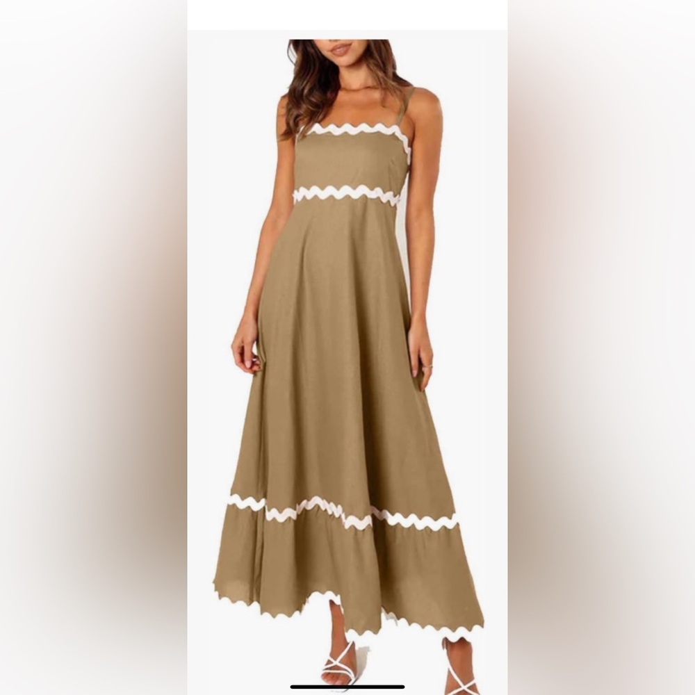 Smocked Tiered Flowy Loose A Line Dress
Wedding guest dress